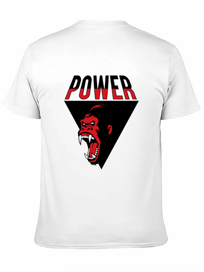 Power Gorilla Graphic Tee - Black T-Shirt