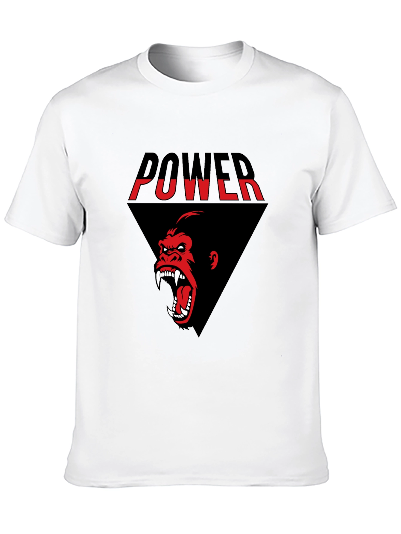 Power Gorilla Graphic Tee - Black T-Shirt