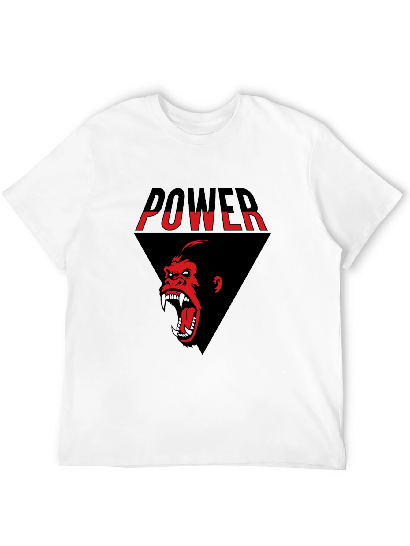 Power Gorilla Graphic Tee - Black T-Shirt