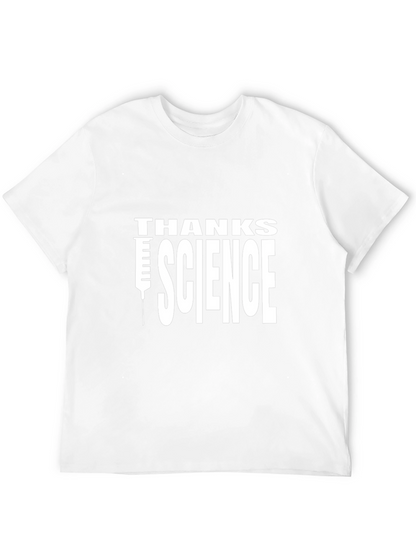 Thanks Science Graphic T-Shirt - Black