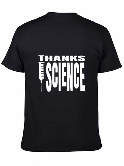 Thanks Science Graphic T-Shirt - Black