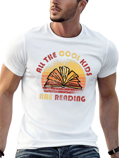 Cool Kids Reading Graphic T-Shirt