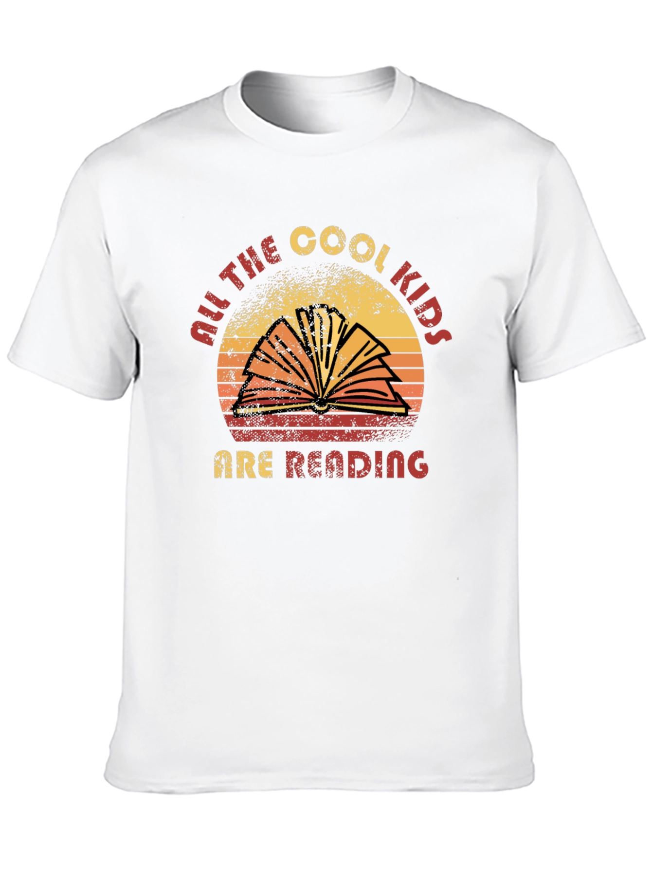 Cool Kids Reading Graphic T-Shirt