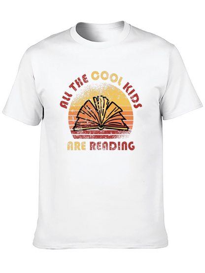 Cool Kids Reading Graphic T-Shirt