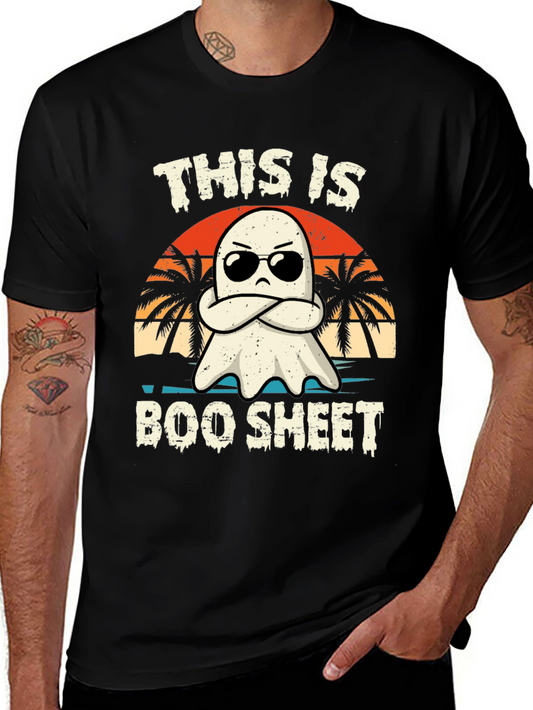This is Boo Sheet Ghost Graphic T-Shirt