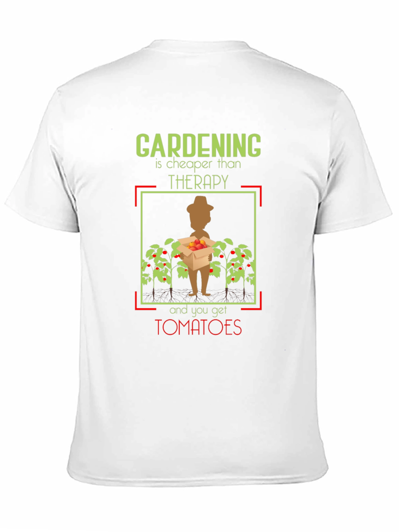 Gardening Cheaper Than Therapy T-Shirt