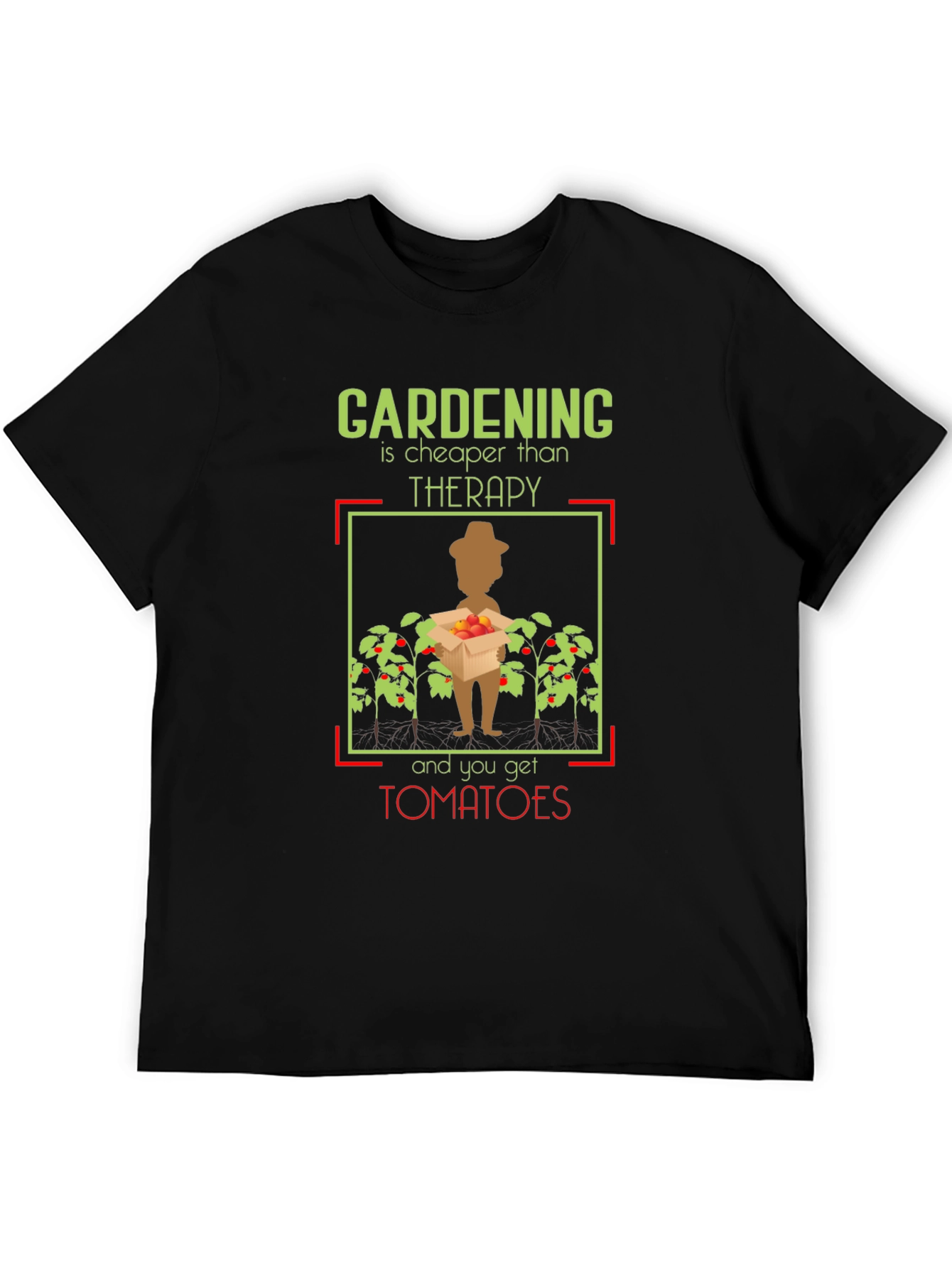 Gardening Cheaper Than Therapy T-Shirt