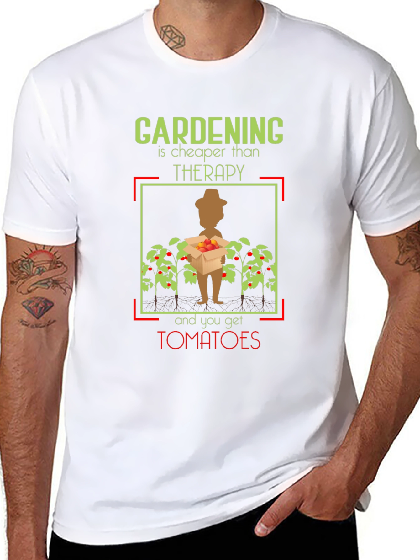 Gardening Cheaper Than Therapy T-Shirt