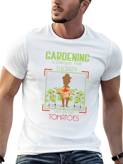 Gardening Cheaper Than Therapy T-Shirt