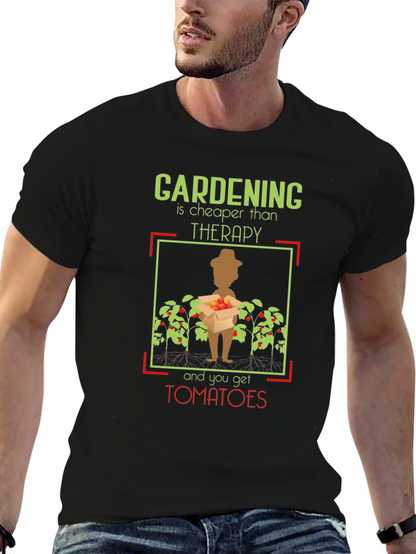 Gardening Cheaper Than Therapy T-Shirt