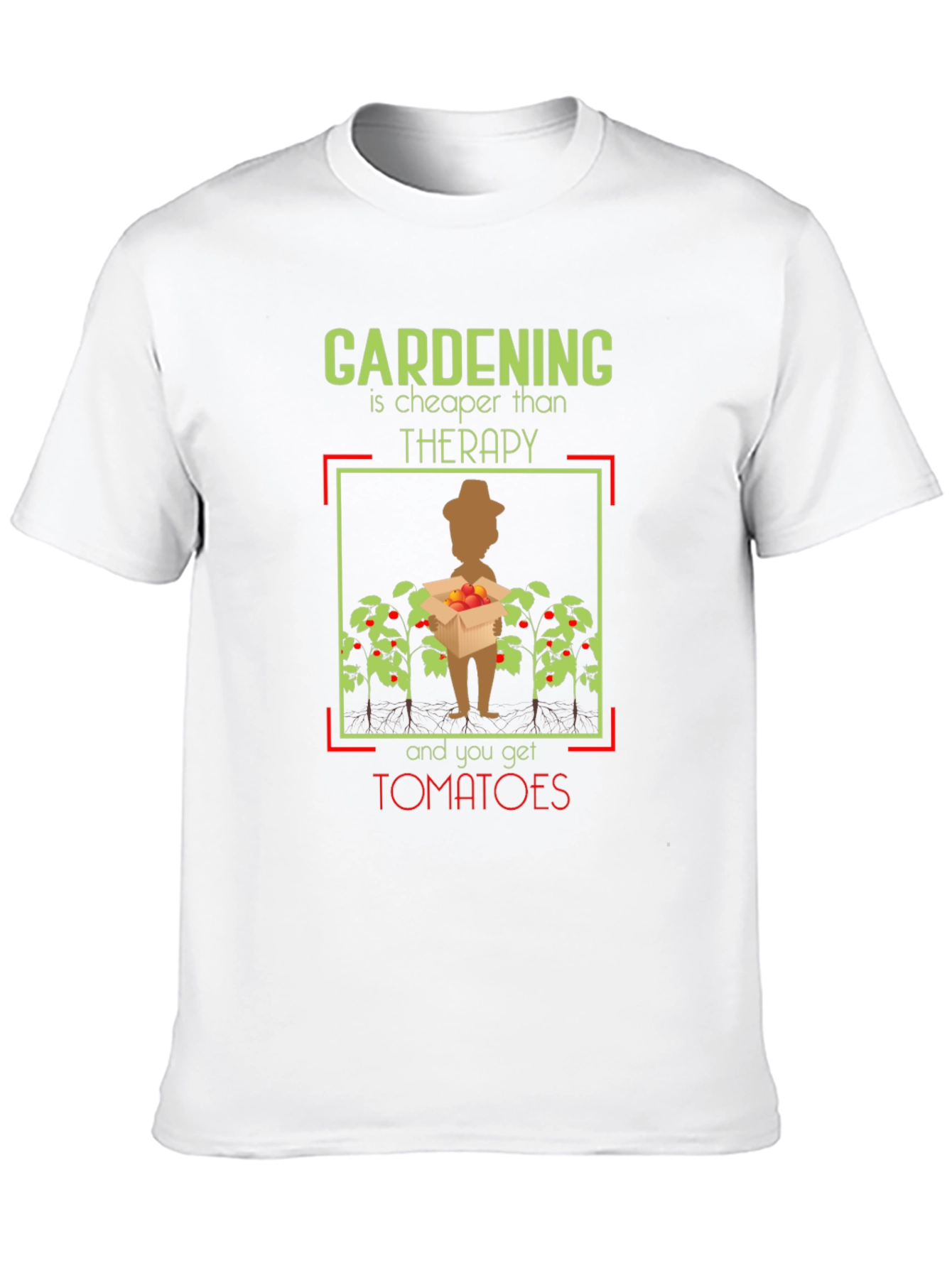 Gardening Cheaper Than Therapy T-Shirt