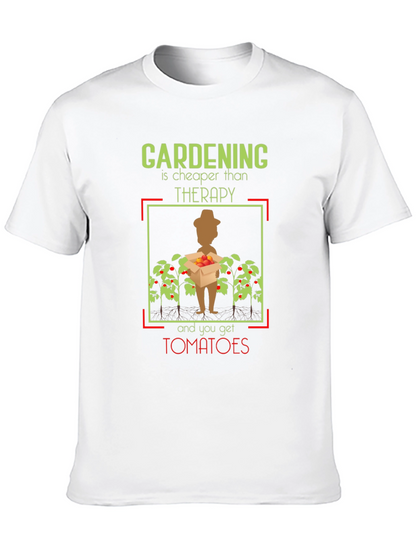 Gardening Cheaper Than Therapy T-Shirt