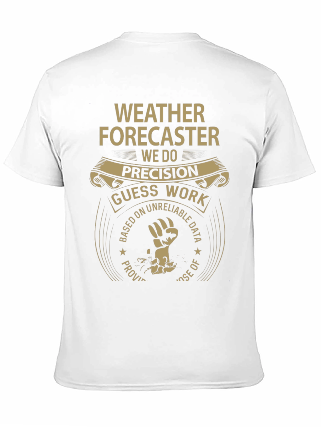 Weather Forecaster Precision Guess Work Tee