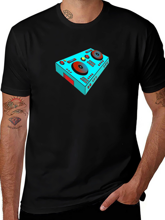 DJ Mixer Graphic Tee - Cool Music Lover T-Shirt