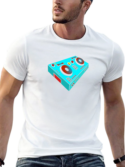 DJ Mixer Graphic Tee - Cool Music Lover T-Shirt