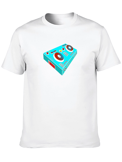 DJ Mixer Graphic Tee - Cool Music Lover T-Shirt