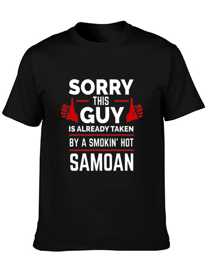 Sorry This Guy Is Taken T-Shirt