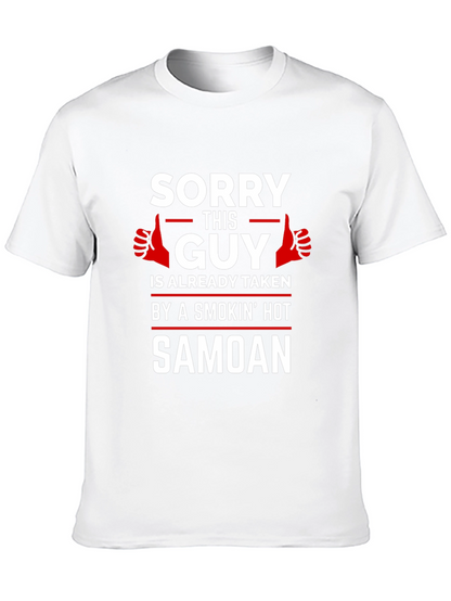 Sorry This Guy Is Taken T-Shirt