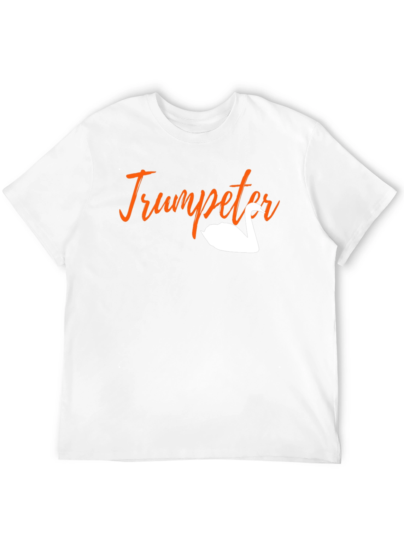 Trumpeter Swan Graphic Tee - Black Unisex T-Shirt