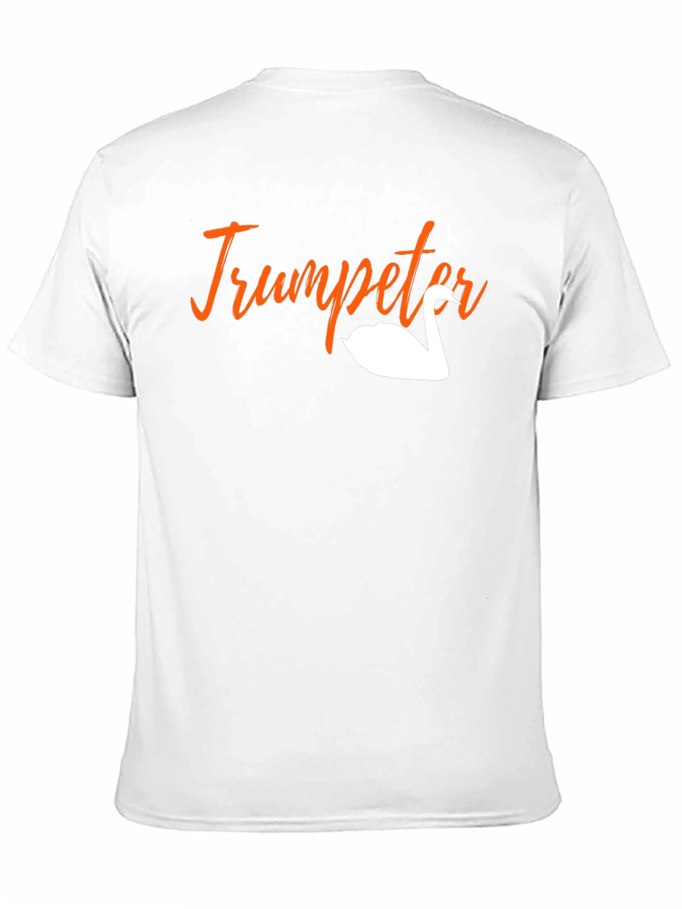 Trumpeter Swan Graphic Tee - Black Unisex T-Shirt