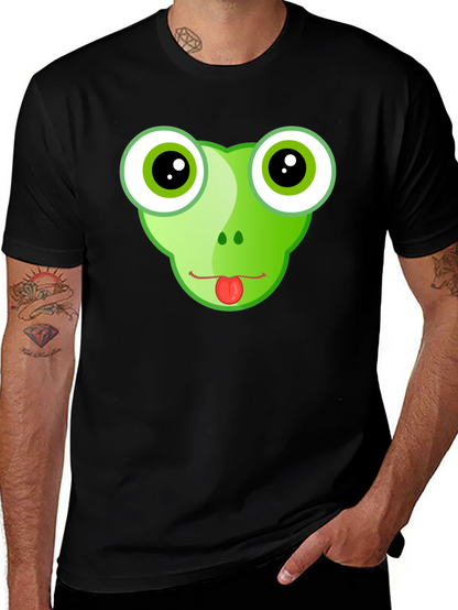 Frog Face Graphic T-Shirt - Funny & Stylish