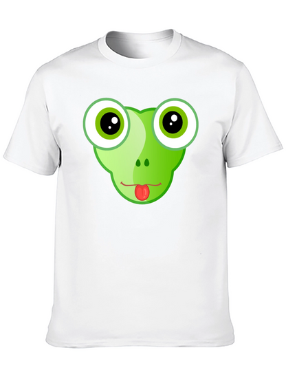 Frog Face Graphic T-Shirt - Funny & Stylish