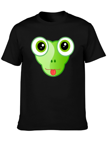 Frog Face Graphic T-Shirt - Funny & Stylish