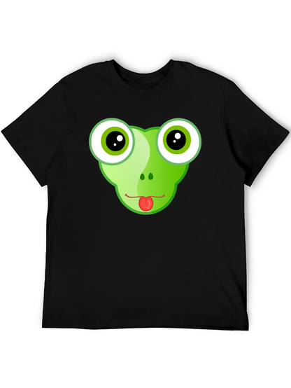 Frog Face Graphic T-Shirt - Funny & Stylish