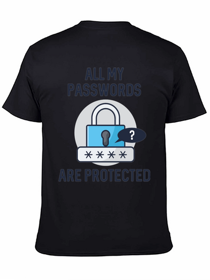 Funny Password Protected Graphic T-Shirt