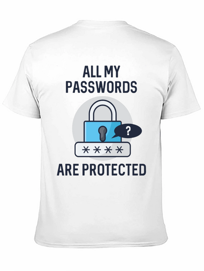 Funny Password Protected Graphic T-Shirt