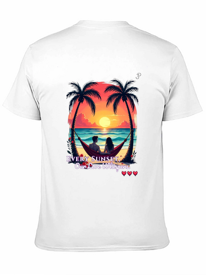 Sunset Love Whispers Graphic Tee