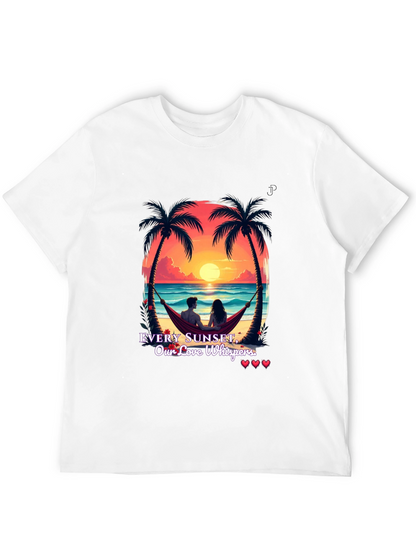 Sunset Love Whispers Graphic Tee