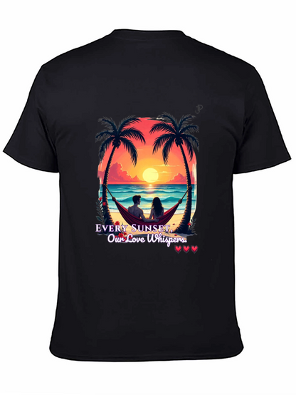 Sunset Love Whispers Graphic Tee