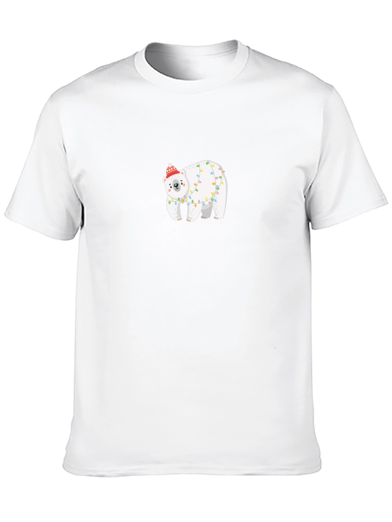 Festive Polar Bear Holiday T-Shirt