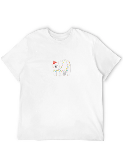 Festive Polar Bear Holiday T-Shirt