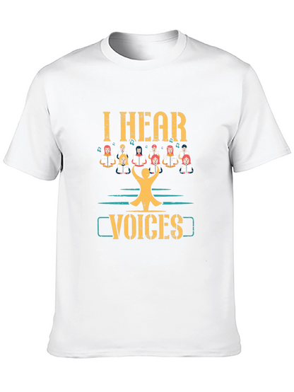 I Hear Voices T-Shirt Choir Singing Tee