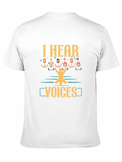 I Hear Voices T-Shirt Choir Singing Tee