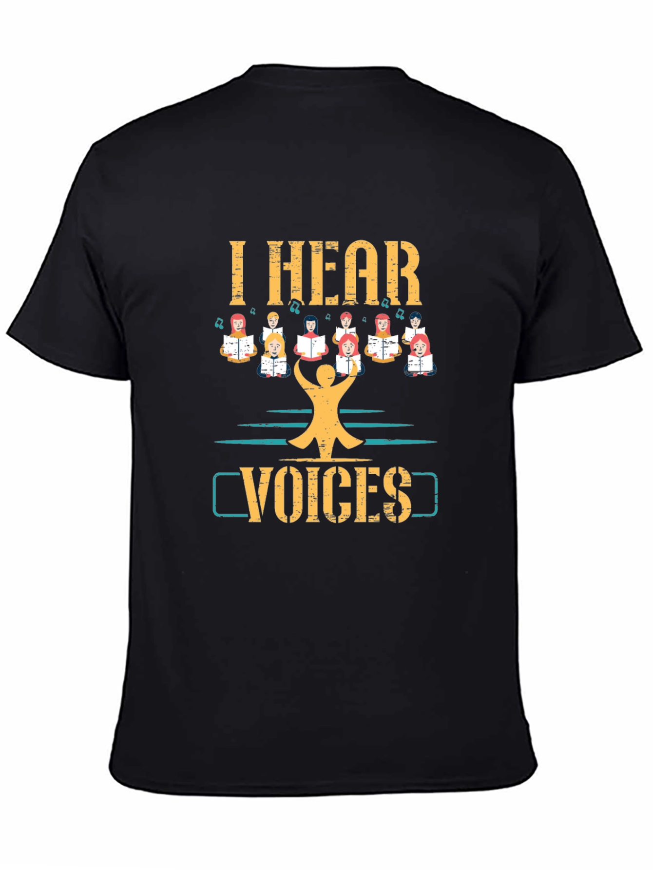 I Hear Voices T-Shirt Choir Singing Tee