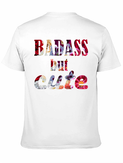 Badass But Cute Floral Graphic Tee