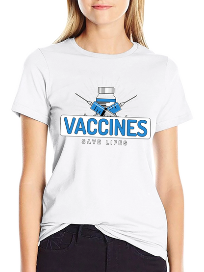 Vaccines Save Lives Graphic Tee - Unisex