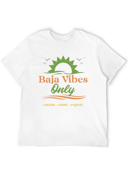 Baja Vibes Only Graphic Tee - Cactus Coast Repeat
