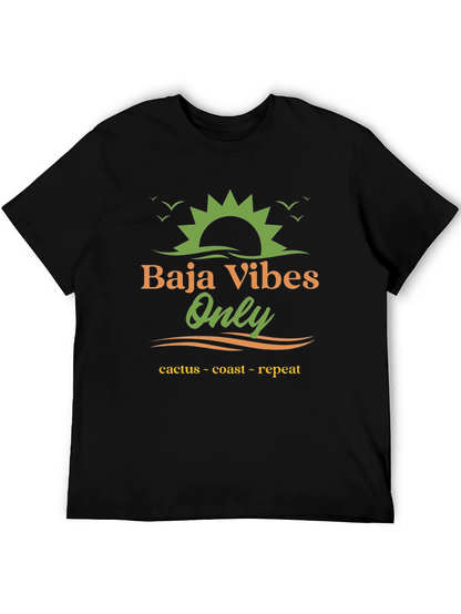 Baja Vibes Only Graphic Tee - Cactus Coast Repeat