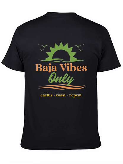 Baja Vibes Only Graphic Tee - Cactus Coast Repeat