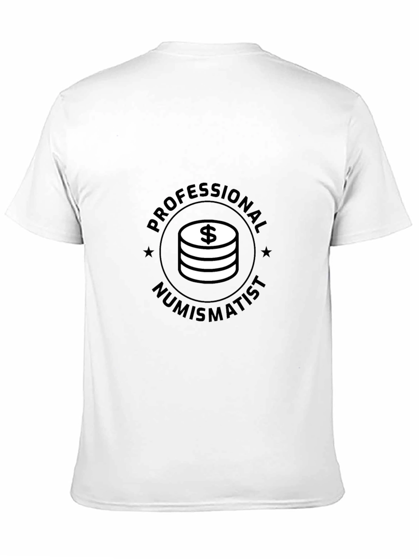 Professional Numismatist Black T-Shirt