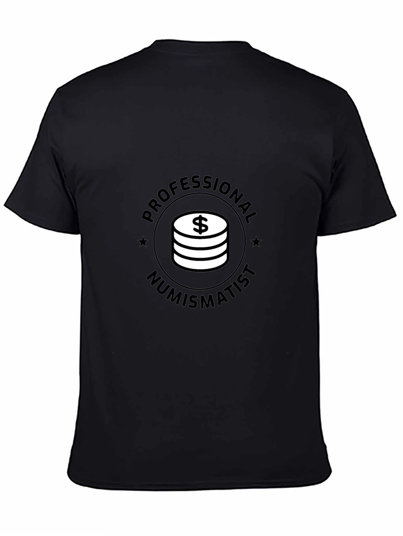 Professional Numismatist Black T-Shirt