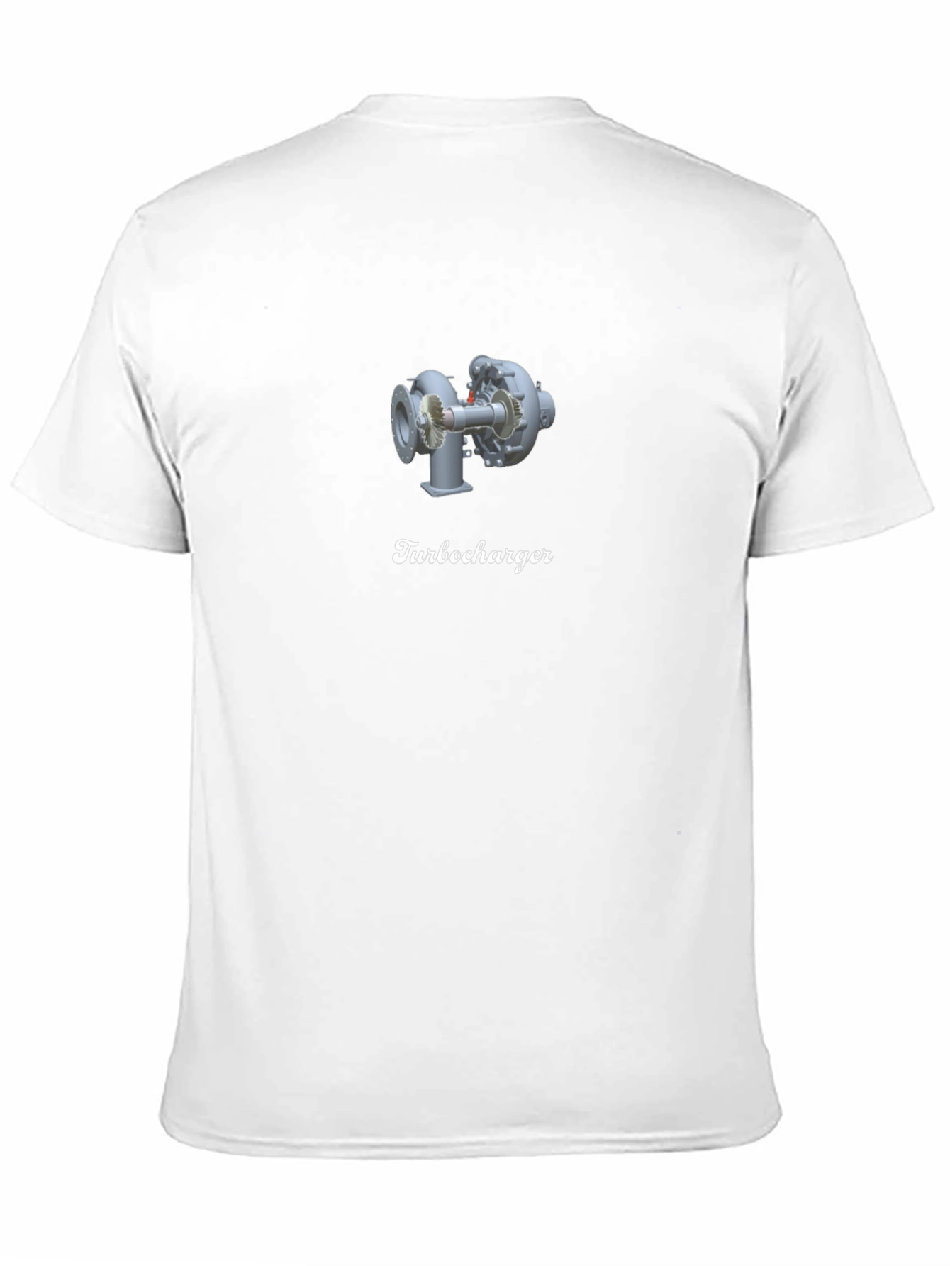 Turbocharger Graphic Black T-Shirt