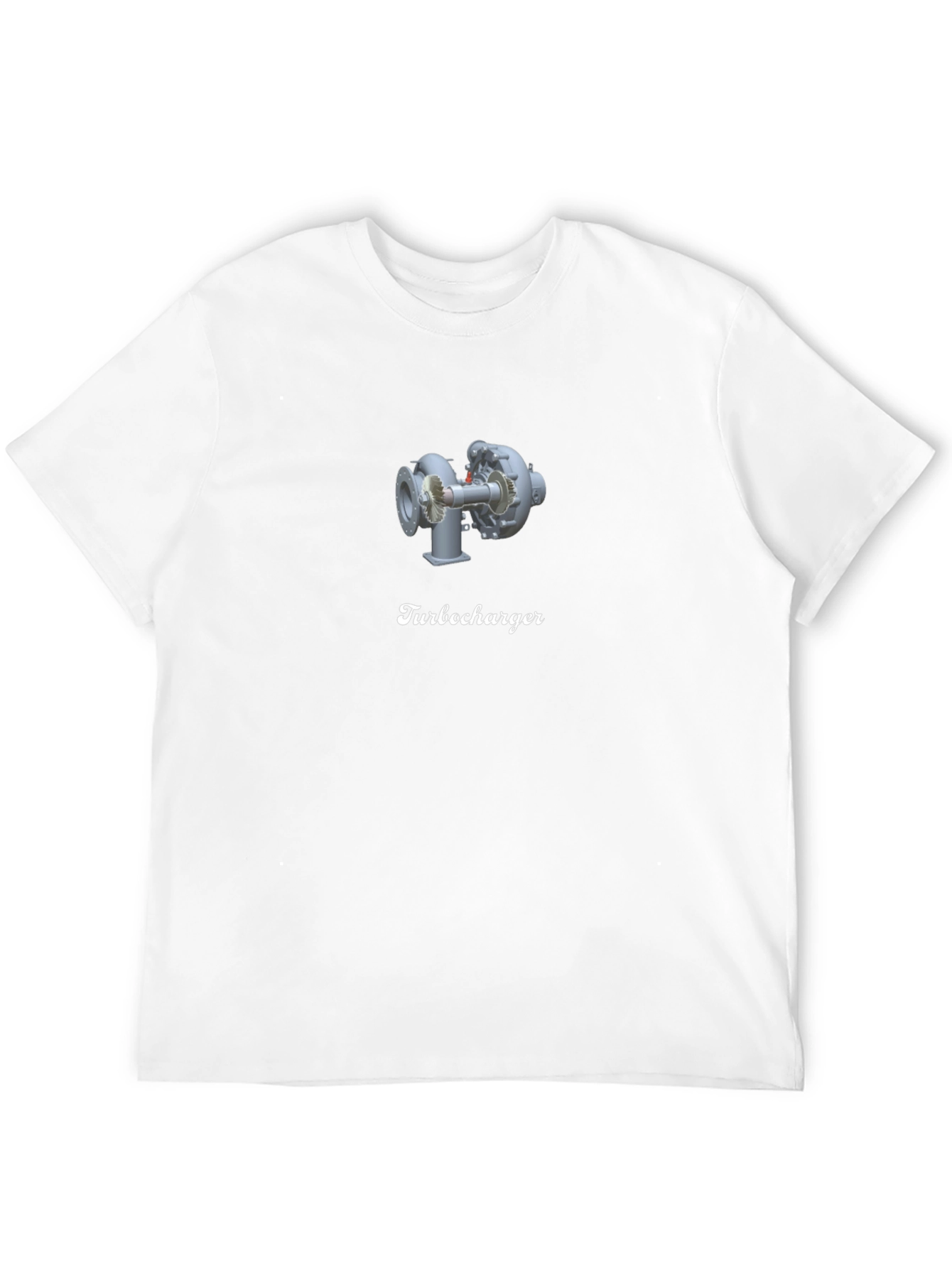 Turbocharger Graphic Black T-Shirt