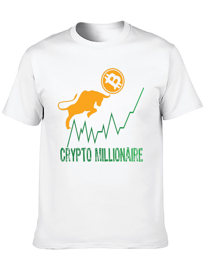 Crypto Millionaire Bitcoin Bull Run T-Shirt