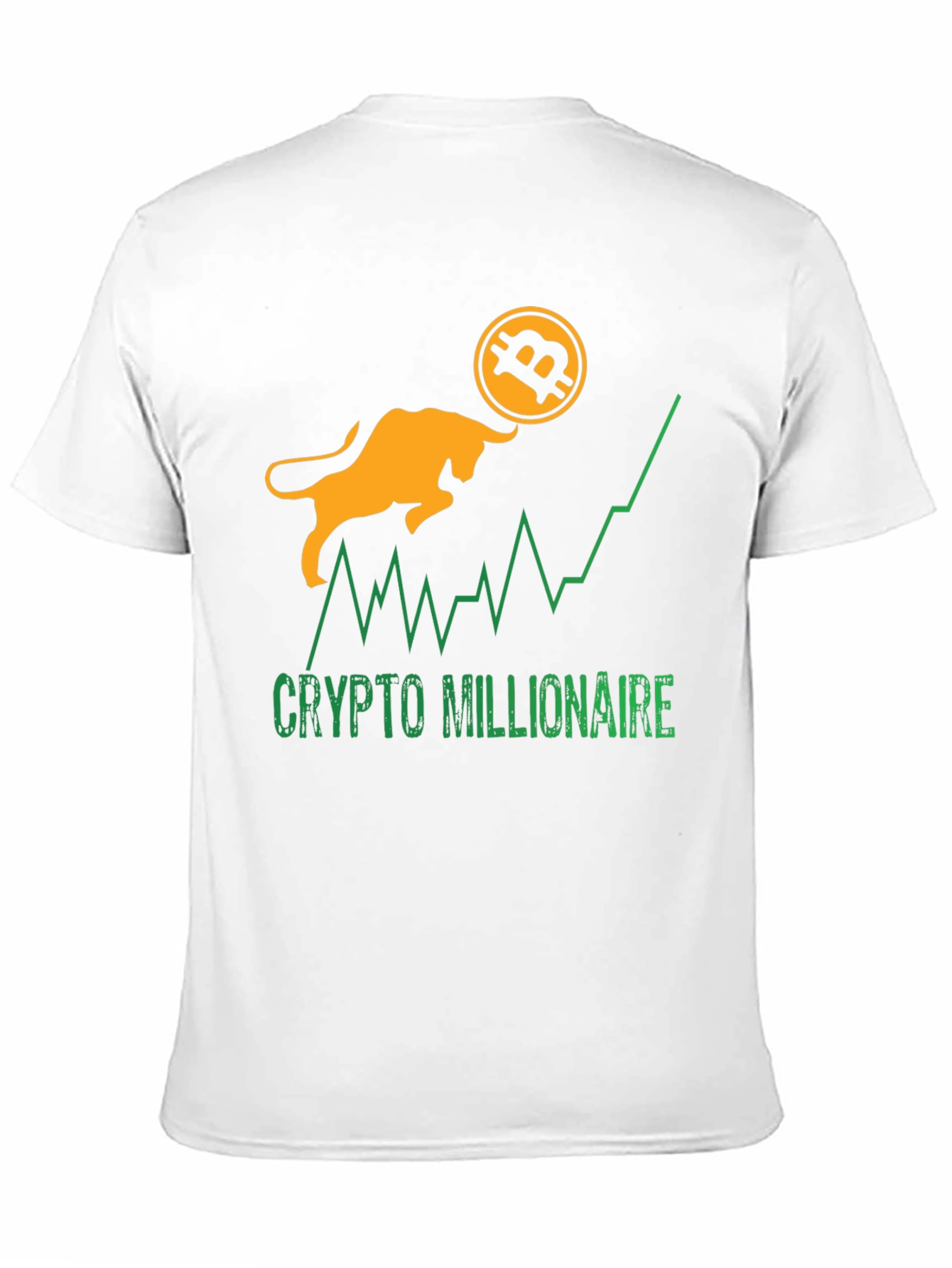 Crypto Millionaire Bitcoin Bull Run T-Shirt