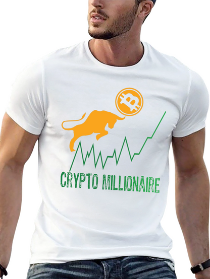 Crypto Millionaire Bitcoin Bull Run T-Shirt